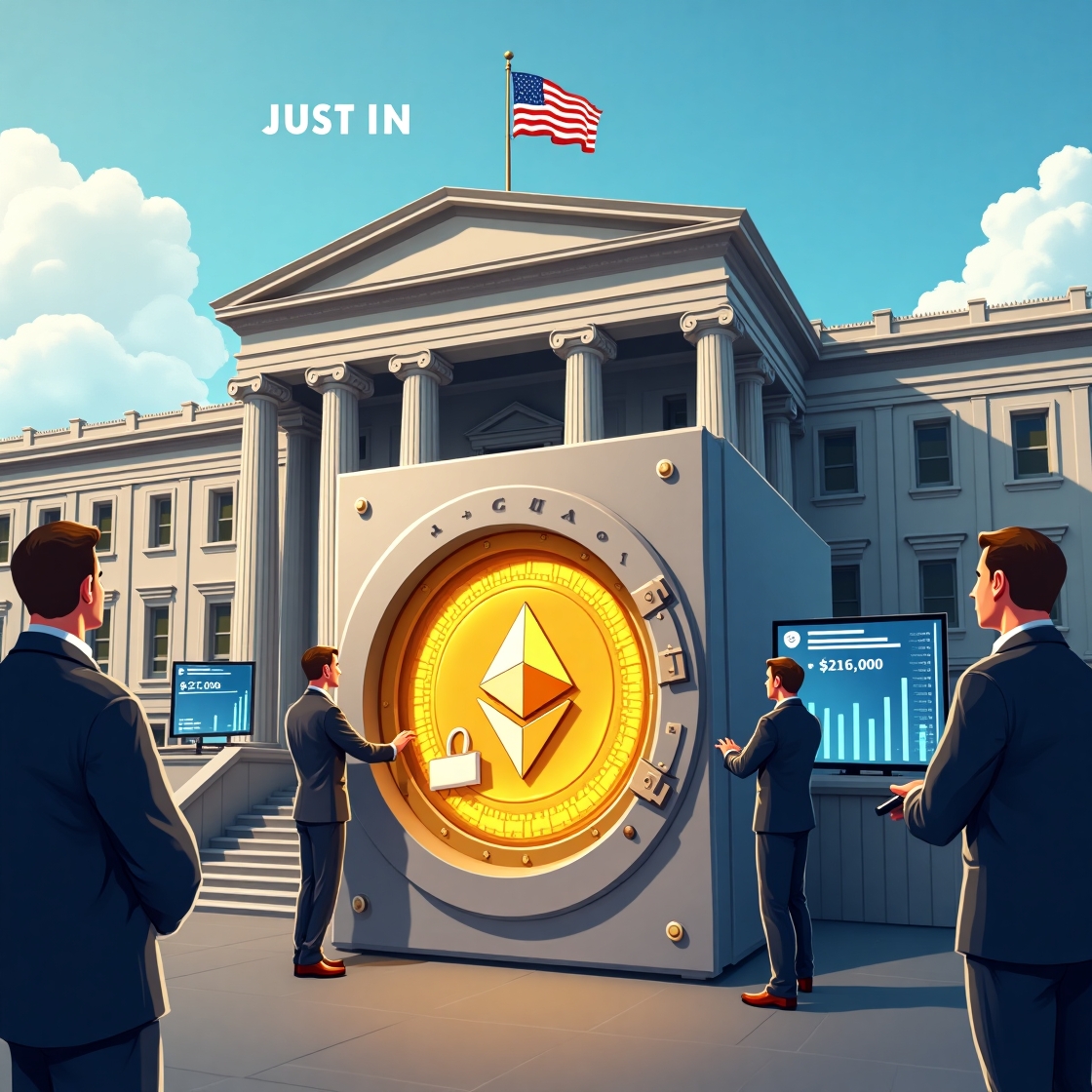 US Government Deposits $218,000 Worth of Ethereum to Coinbase: What It Means for the Crypto Market