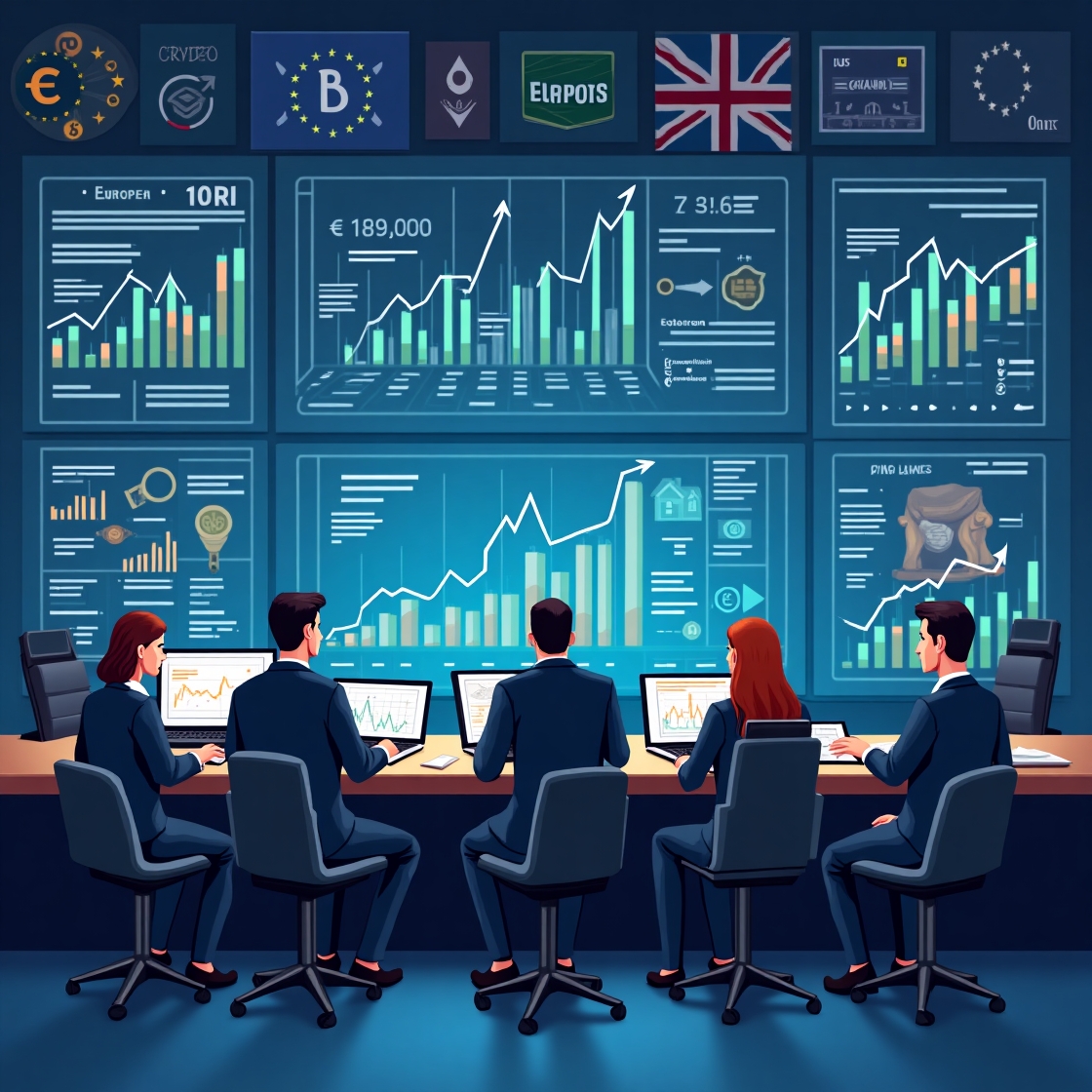 Institutional Crypto Commitments Soar in EU and UK: Half to Allocate Over 5% of AUM by 2025