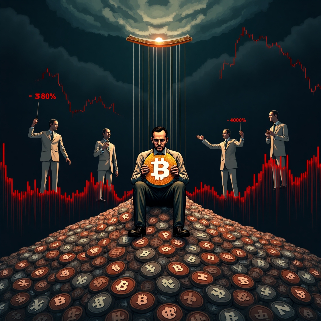 The Mathematical Betrayal: Why 95% of Crypto Investors Are Trapped in Invisible Losses