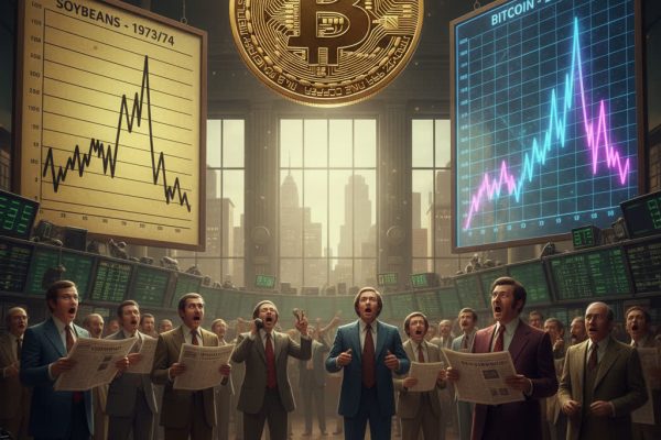 Bitcoin Chart Mirrors 1970s Soybean Bubble, Says Peter Brandt