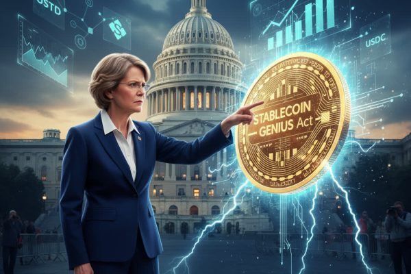 Senator Warren Raises Alarm Over the GENIUS Stablecoin Bill: Risks and Oversights