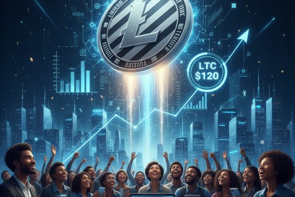Litecoin Eyes $120 as Retail User Base Hits 8.7 Million