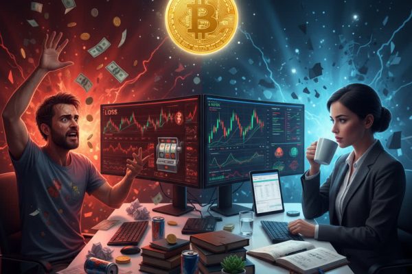 You Don’t Lose Because You Have Little Money — You Lose Because You Trade Like a Gambler